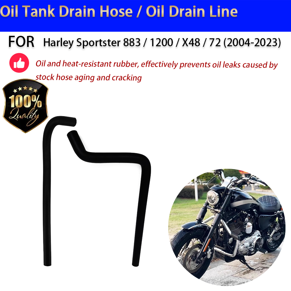 Oil Drain Tank - Per Harley Sportster 883 1200 X48