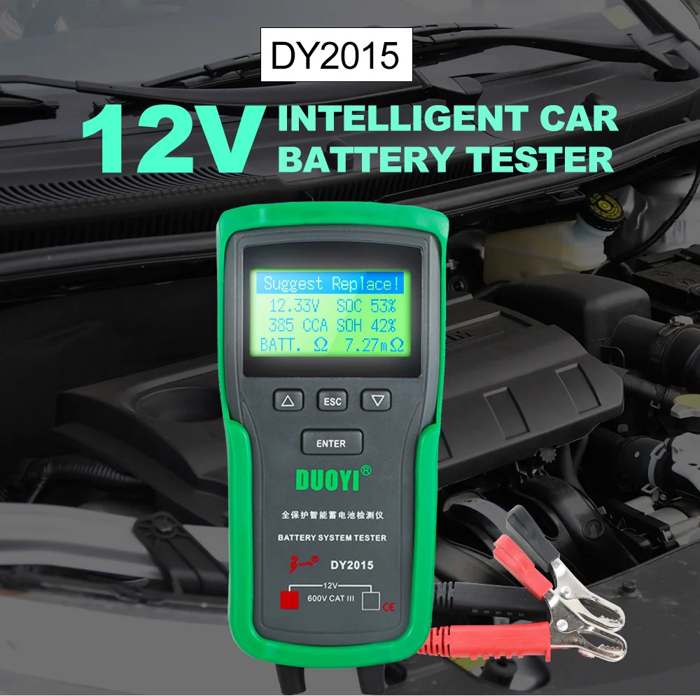 DUOYI DY2015 Tester per Batter - Battery Load Tester recensione e prezzo