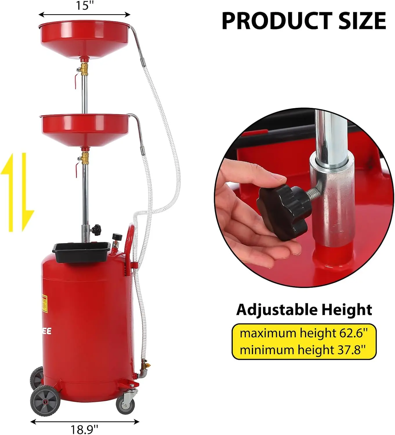 Serbatoio di Scarico Olio Usat - Oil Drain Tank recensione e prezzo