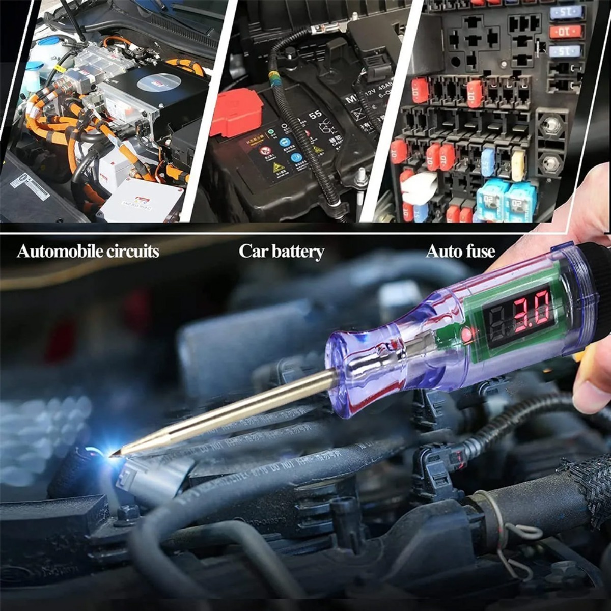 Tester di Tensione per Auto e  - Car Diagnostic Tool recensione e prezzo